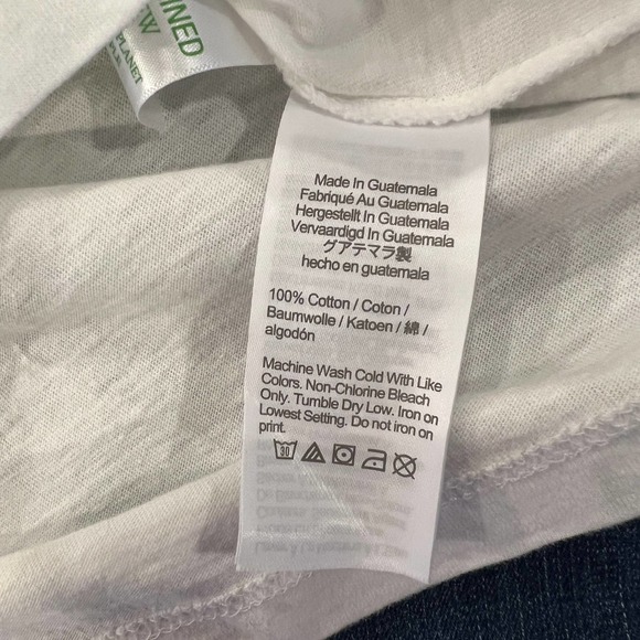 NWT J. Crew White W/Christmas Tree Lights Graphic Tee - Picture 9 of 10